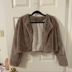 Faux Fur Coat